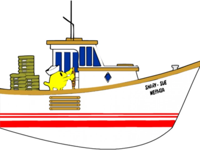 Fishing Boat Clipart - Clip Art (640x480)