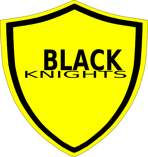 Blackknight Shield 2 Clip Art At Clker - Clip Art (564x600)