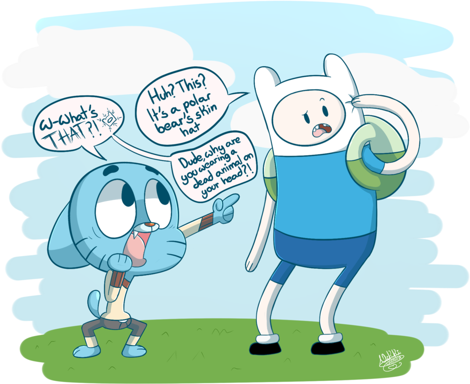 Gumball - Gumball As A Human (979x816)