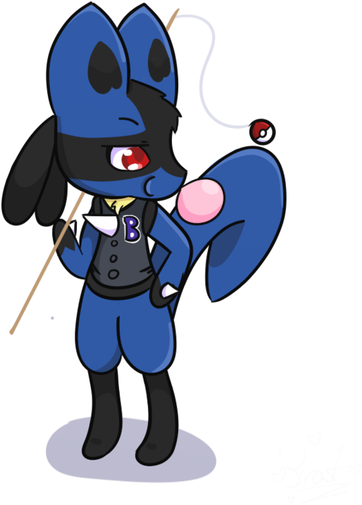 Lucario Villager - Cartoon (894x894)