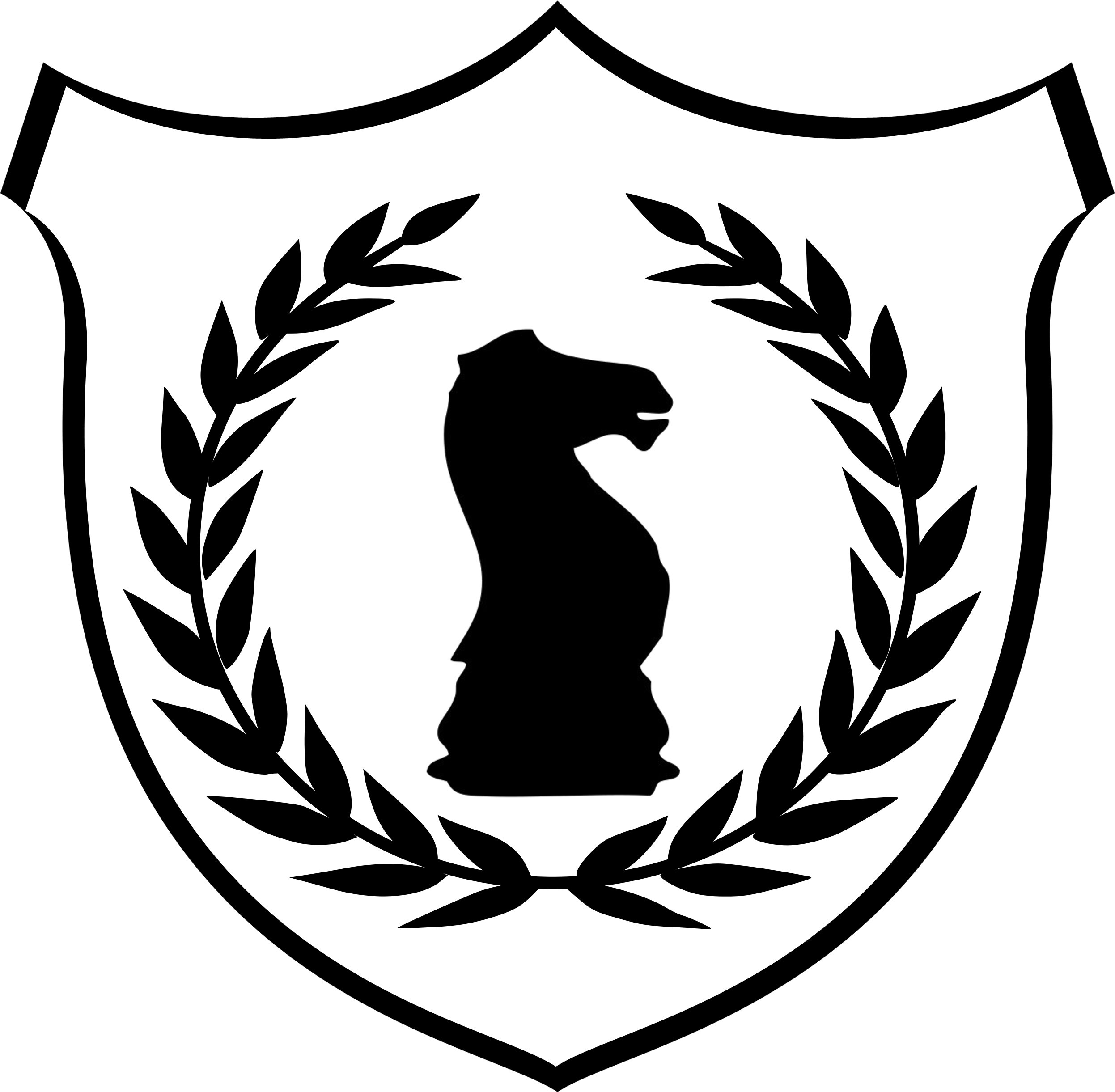 Wreath Vector Icon Png (2493x2442)