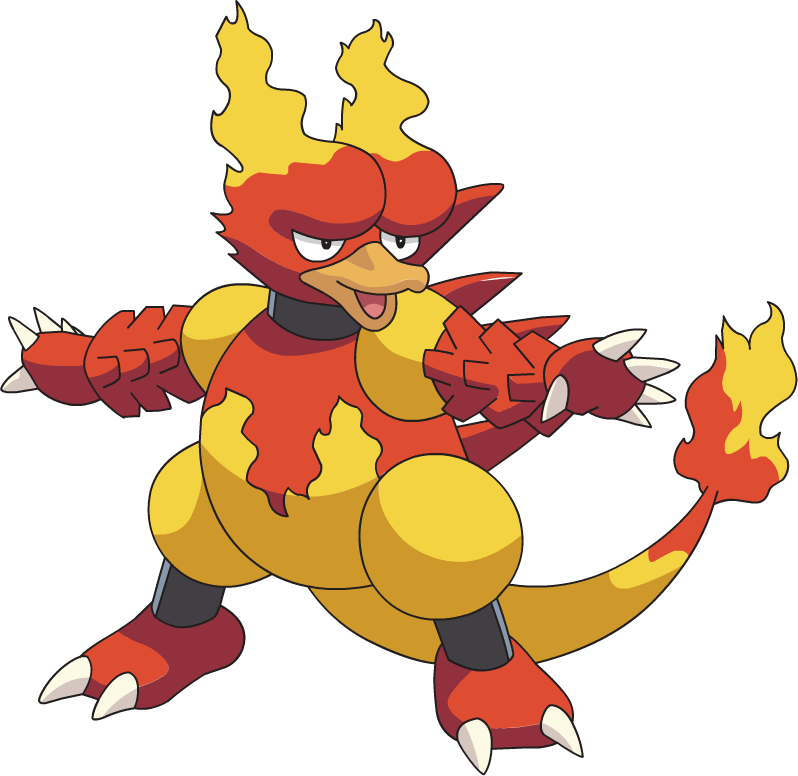 Shiny Magmar Pokédex - Pokemon Magmar (798x776)