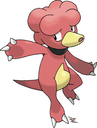 My Artwork For Magby, The Baby Stage Of Magmar / Magmortar - Magby Pokemon Png (318x420)