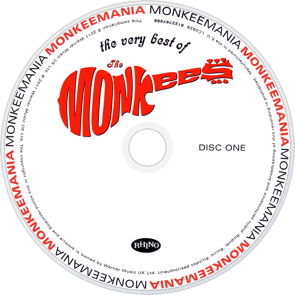 The Monkees Monkeemania - Best Of The Monkees (1000x1000)