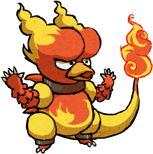 Magmar Wws By The19thginny - Circus Monkey (528x553)
