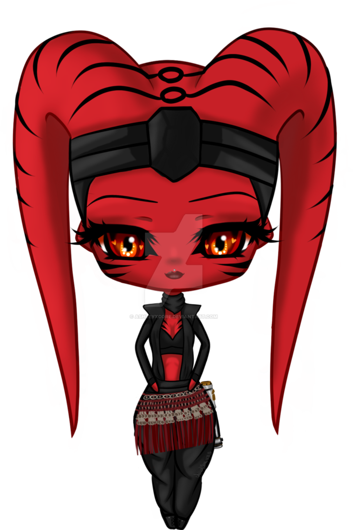 Red Twilek By Ashleyxcore - Digital Media (753x1062)
