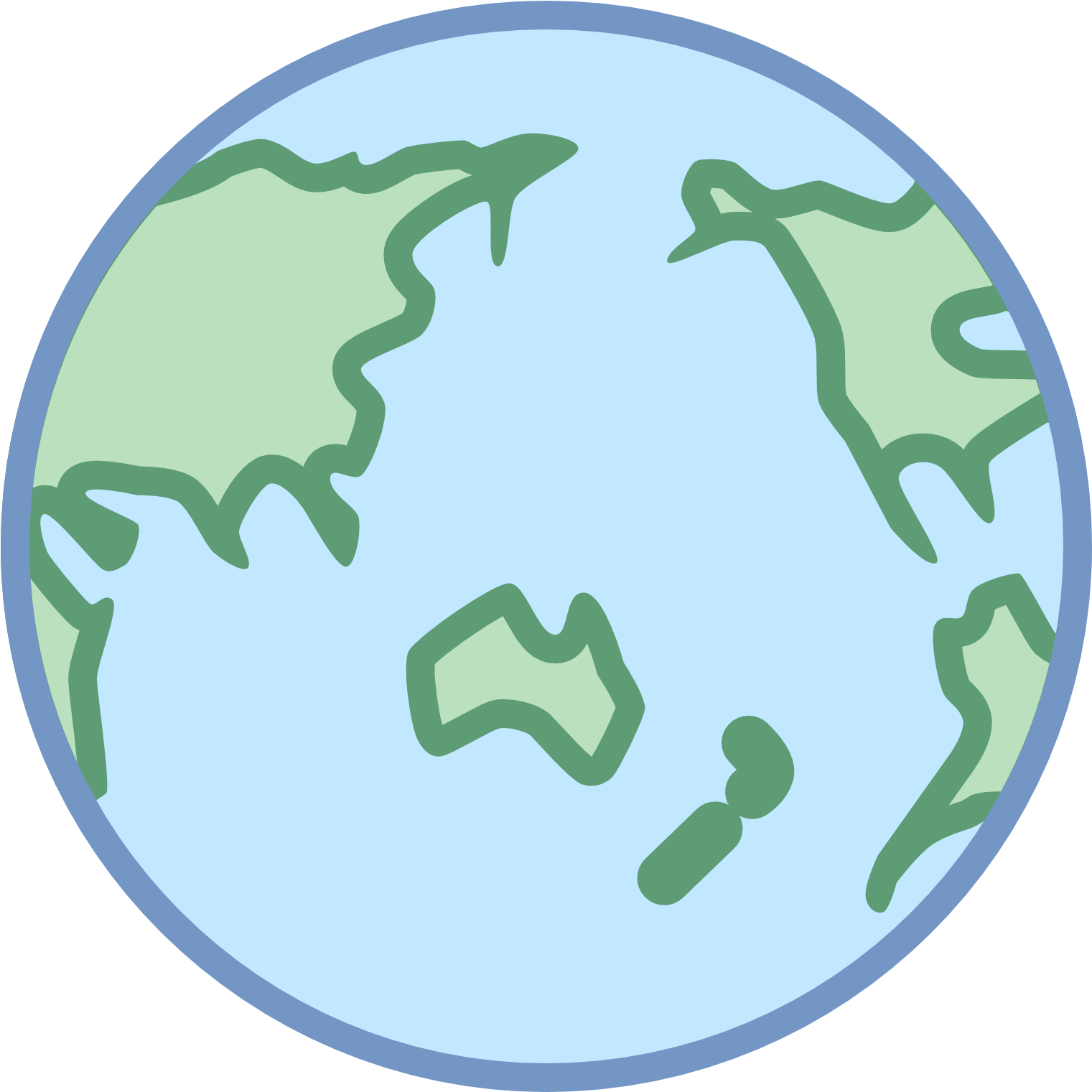 Globe Icon Australia Png (1600x1600)