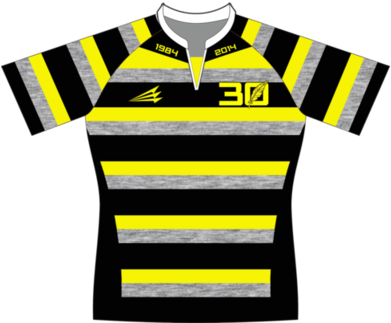 Yellowhammers Rugby 30th Anniversary Jersey - Rugby Shirt (400x324)