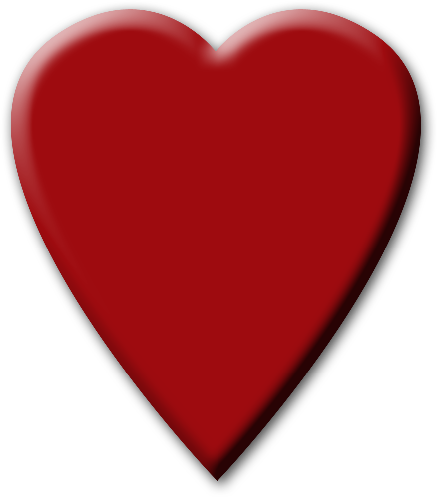 Clipart Picture - St Valentine's Day Heart (1200x1200)