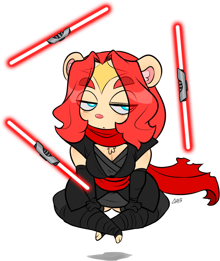 Lil Sith Naerie By Chalodillo - Deviantart Chalo (800x941)