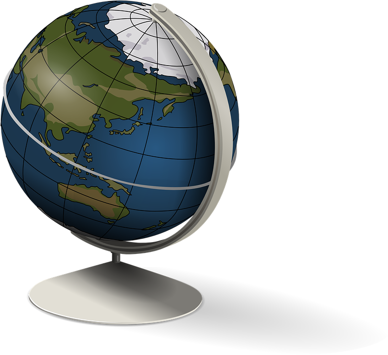 Animated Globe Clipart 25, - Globe Animation For Powerpoint (795x720)