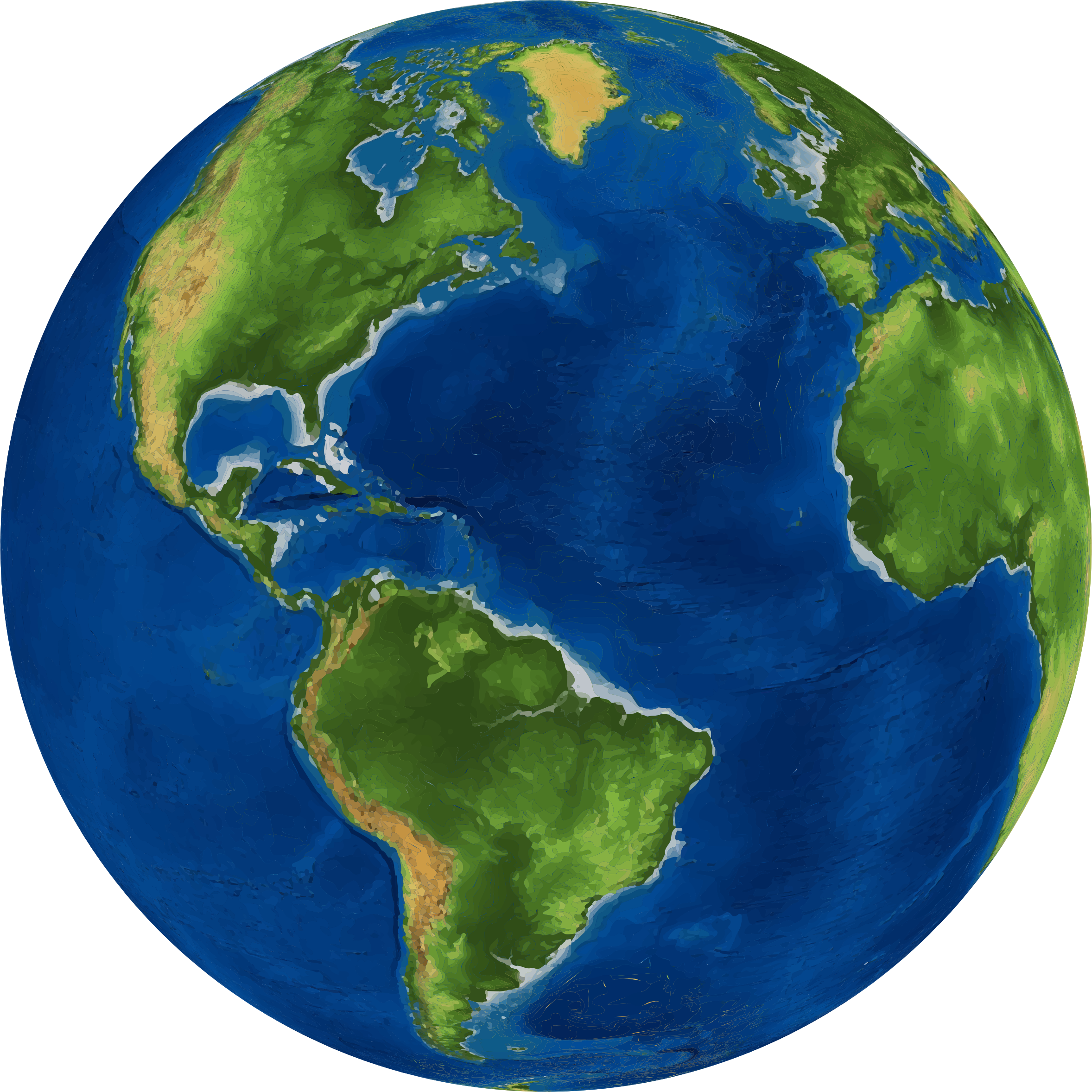 Unusual Picture Of A Globe The Earth Clipart 3d - Unusual Picture Of A Globe The Earth Clipart 3d (2356x2356)