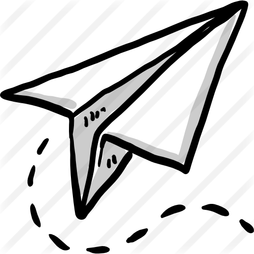 Paper Plane - Paper Plane Icon Transparent (512x512)