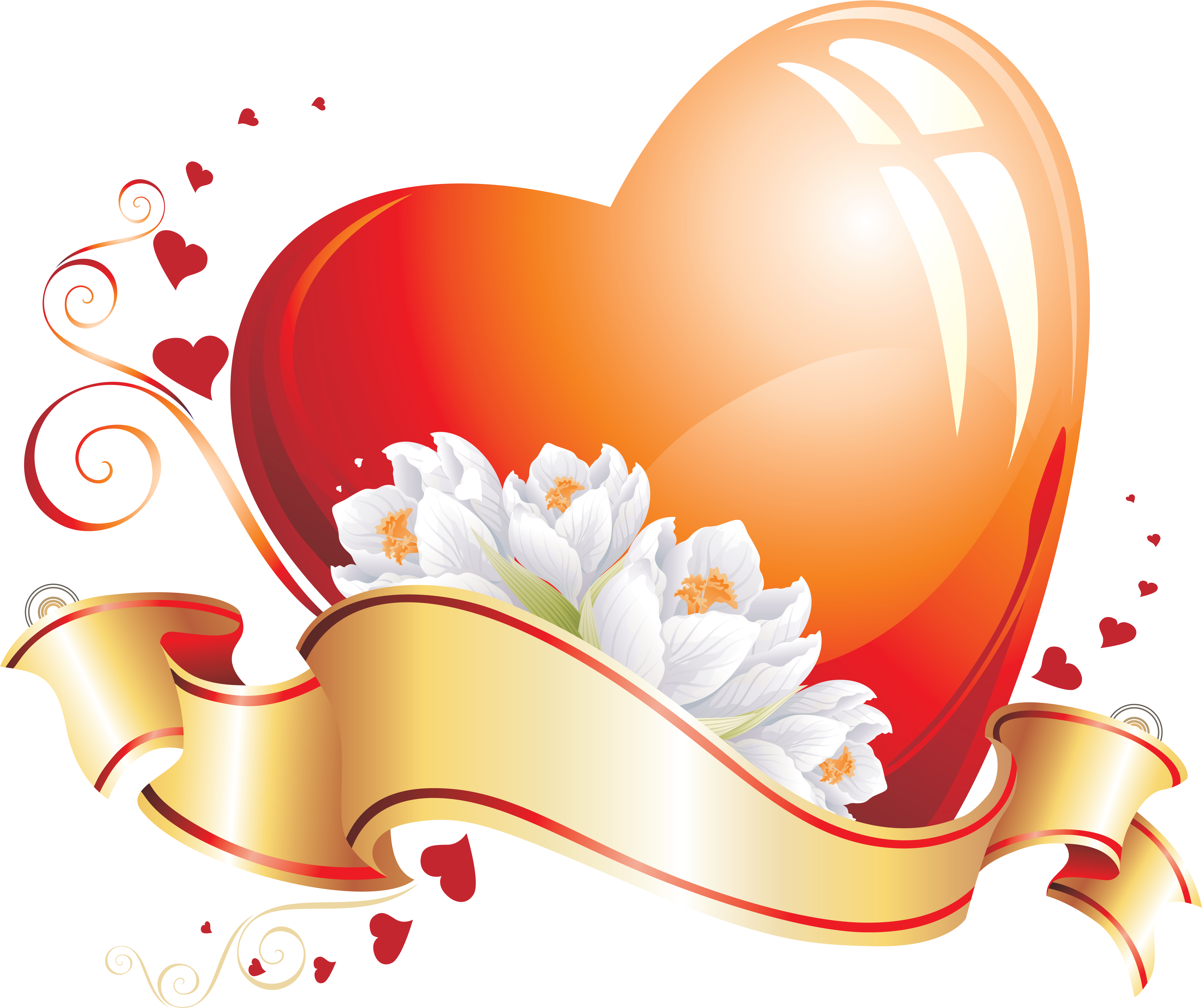 Mis Laminas Para Decoupage - Heart (5682x4908)