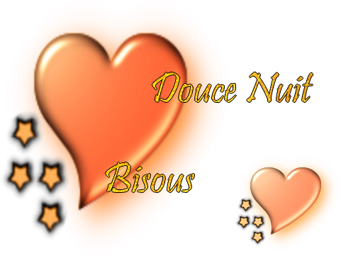 Bonne Soirée Et Belle Nuit - Heart (520x400)