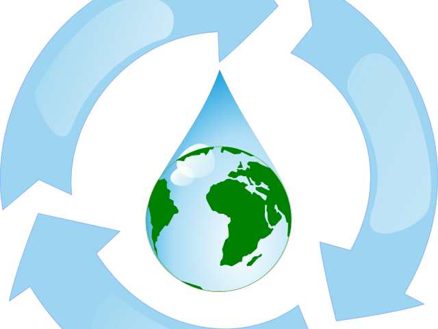 Globe Clipart Water - Save Earth Save World (640x480)