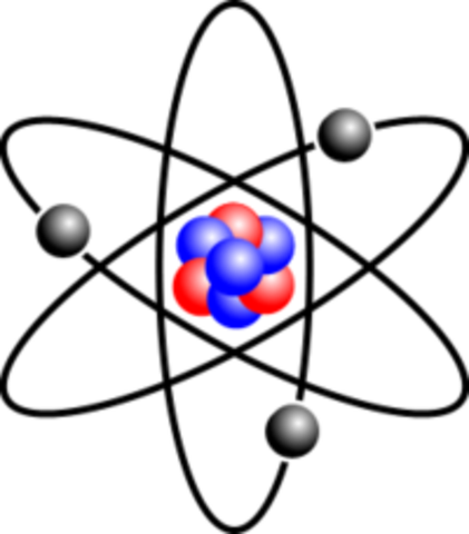 Energy Clipart Atomic Theory - Crookes Model Of The Atom (421x480)