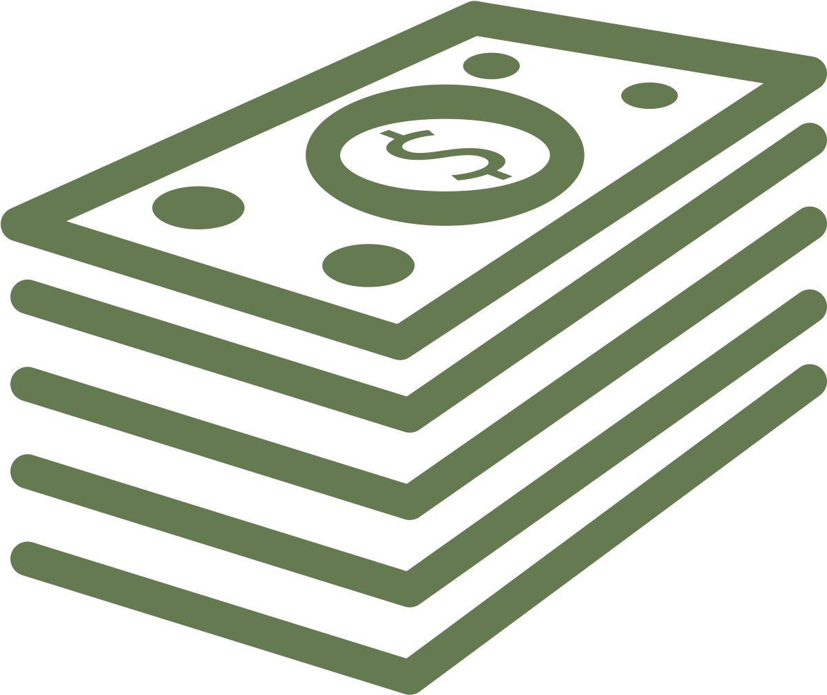 Led Light Bulb - Money Bundle Icon Png (1200x1200)