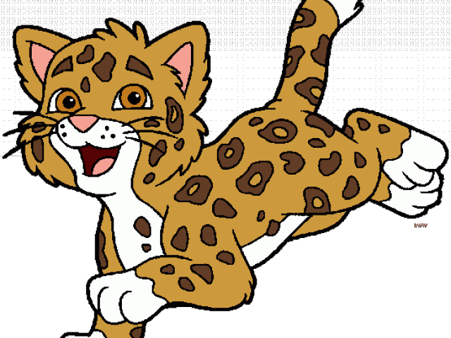 Jaguar Clipart Small - Jaguar Go Diego Go (640x480)