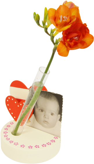 Diy Test Tube Holder "heart\ - Reagenzglashalter Herz Aus Holz | Bastelbedarf > (400x600)