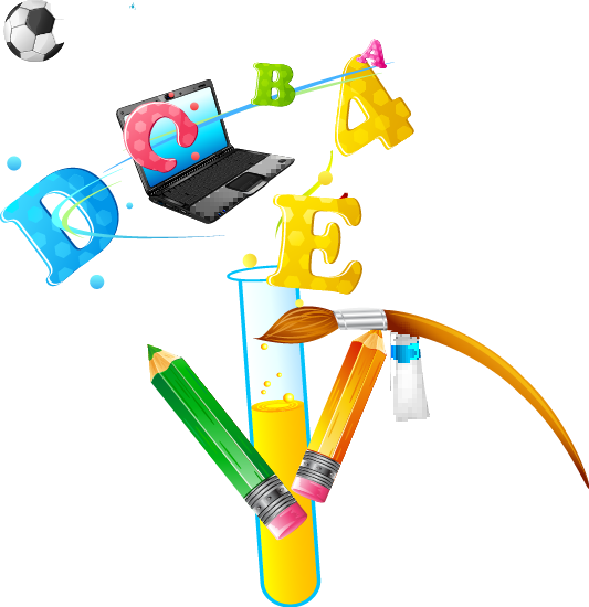 School Last Bell Paintbrush Clip Art - School (533x550)