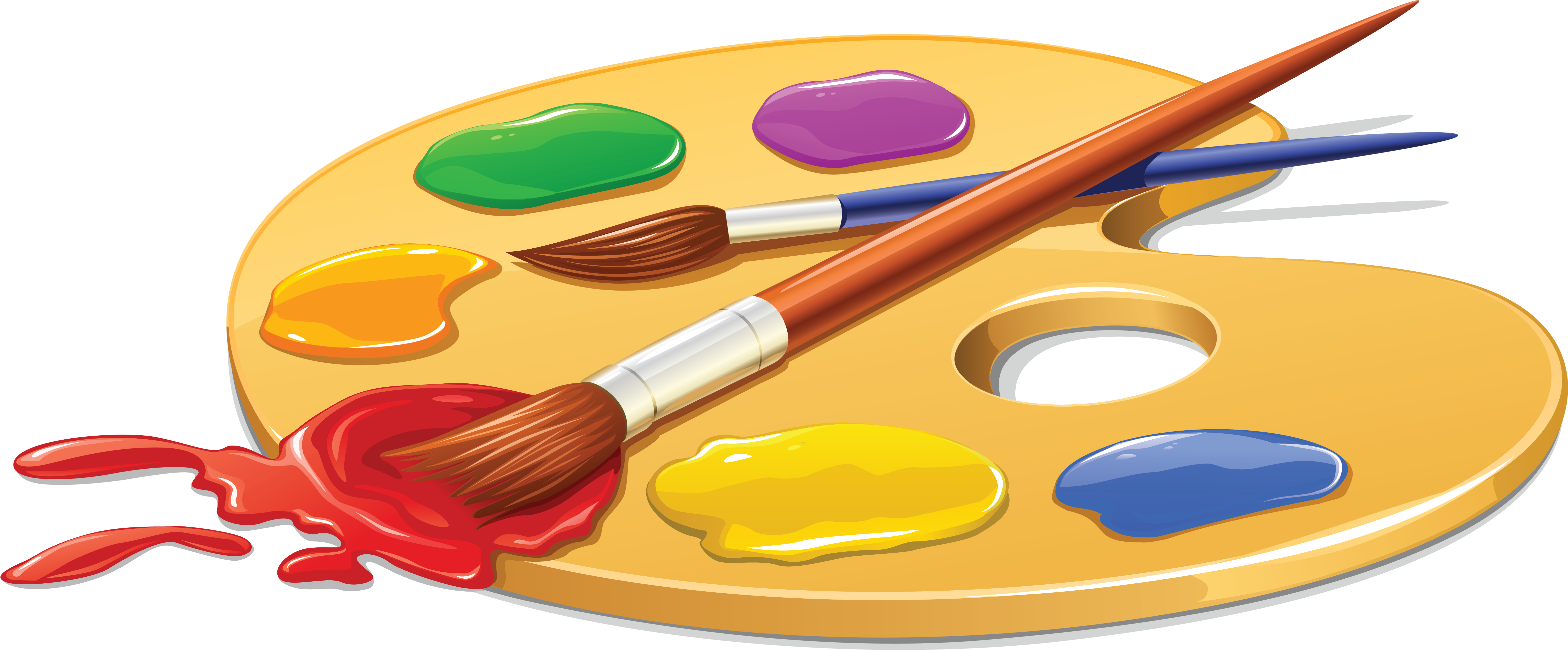 Painter brushes. Краски с кисточкой. Палитра и кисти. Палитра для красок. Палитра с кисточкой.
