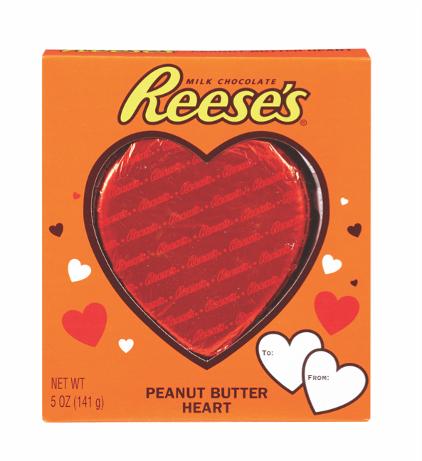 Valentine's Day Candy & Kids Valentines For Less Family - Reese's Peanut Butter Cups (750x750)