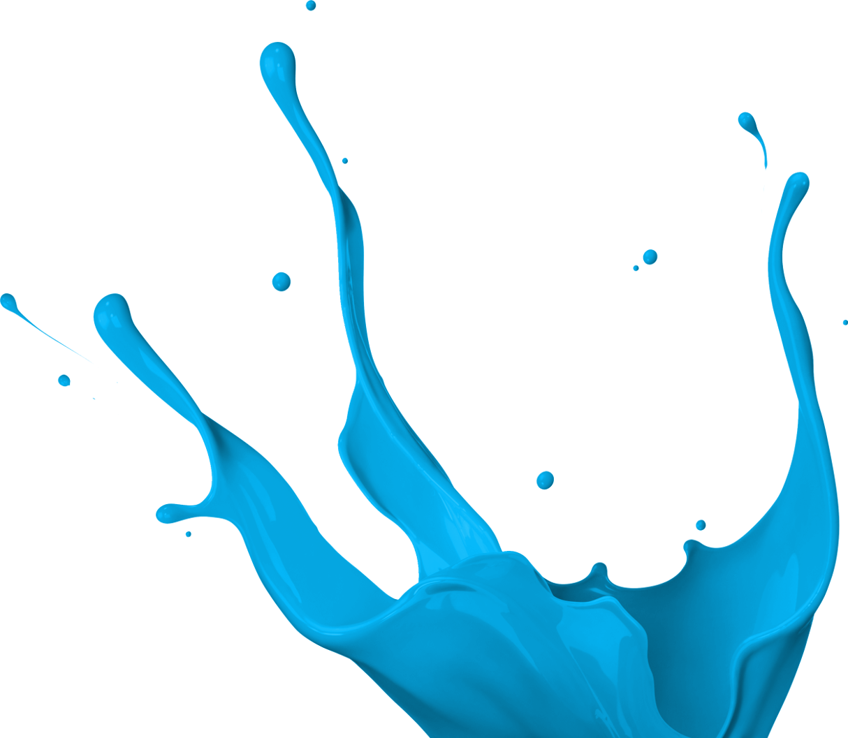 Painting Mural Clip Art - Paint Splash (1214x1057)