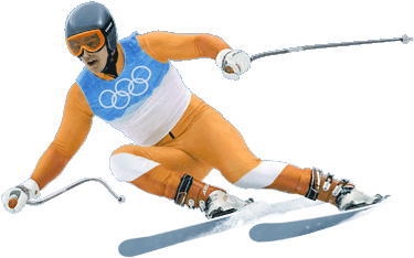 Skiing Png Clipart - Skiing Png (460x350)