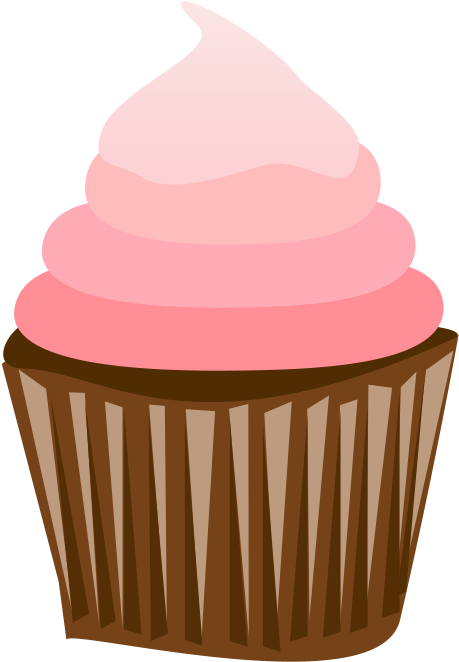 Chocolate Cake Clipart Cupcke - Cupcake Clipart Transparent (600x800)