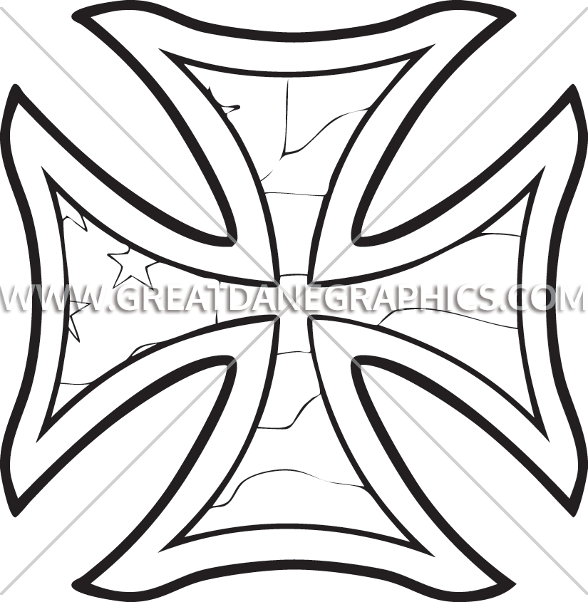 Iron Cross Drawings (825x845)