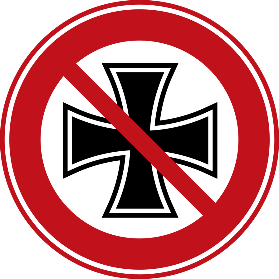 Anti-ironcross By Theko9isalive - World War 1 Symbols (894x894)