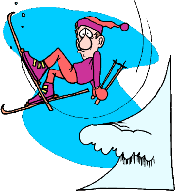 Clipart Ski - Ski (364x400)