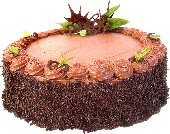 Cake Png Clipart - Cake With Transparent Background (583x458)