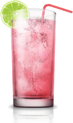 Pink Rum - Pink Cocktail Png (300x540)