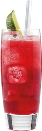 Ingredients - - El Diablo Cocktail Png (389x451)