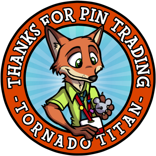 Thanks For Pin Trading - Cartoon (600x600)