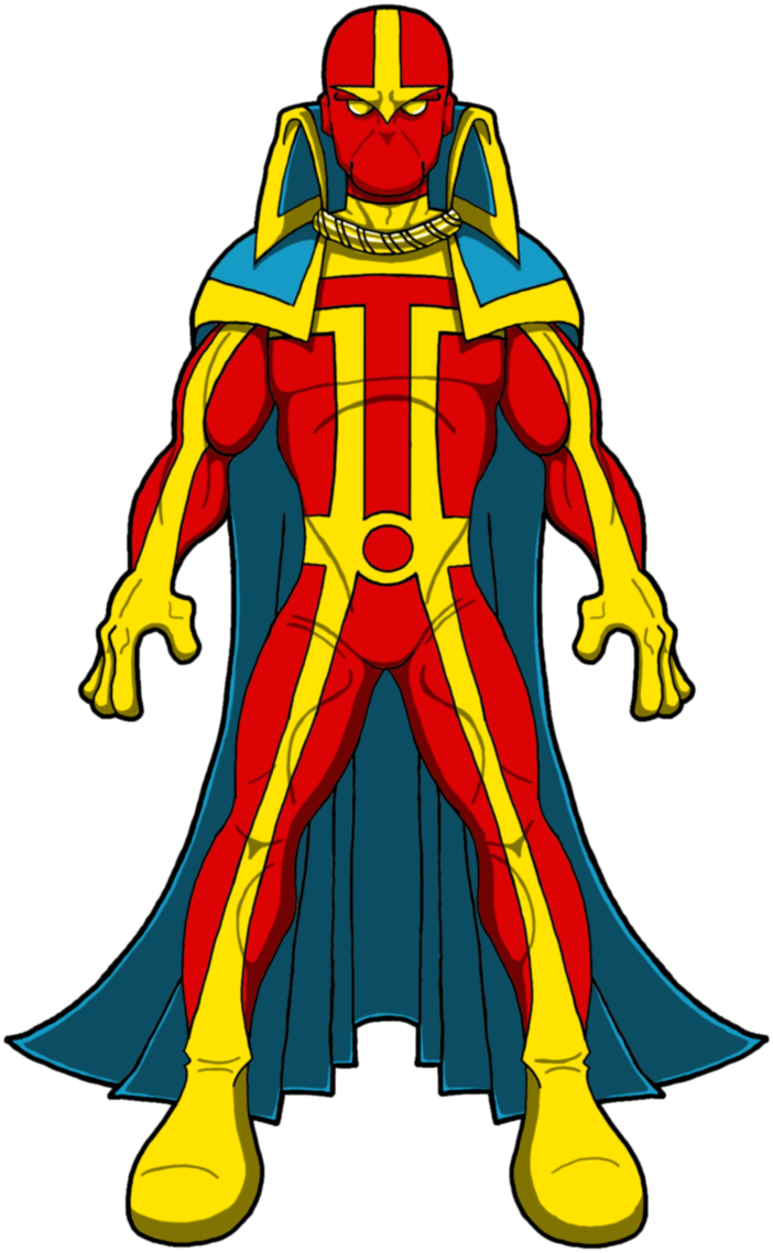 Red Tornado No, Not Her - Digital Art (1024x1660)