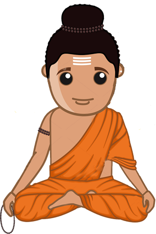 Indian Clipart Brahmin - Hindu Brahmin (315x472)