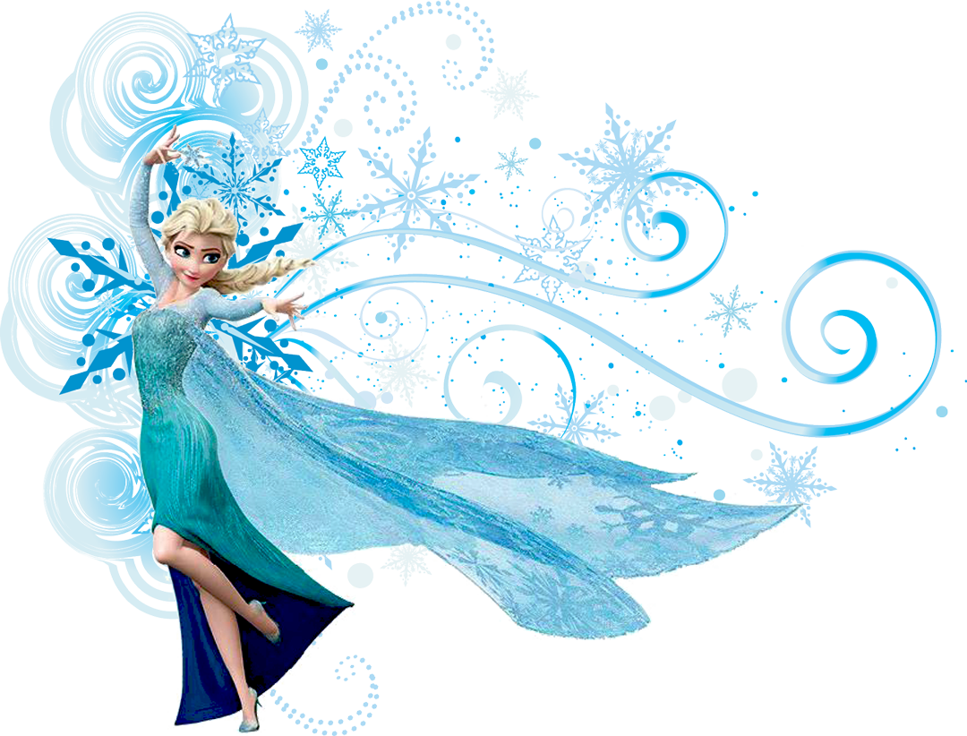 Clipart Of Elsa From Frozen Digit Al Dozen Does Winter - Elsa Png (1080x822)