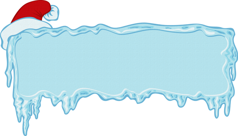Christmas Winter Ice * - Christmas Ice Clip Art (800x459)