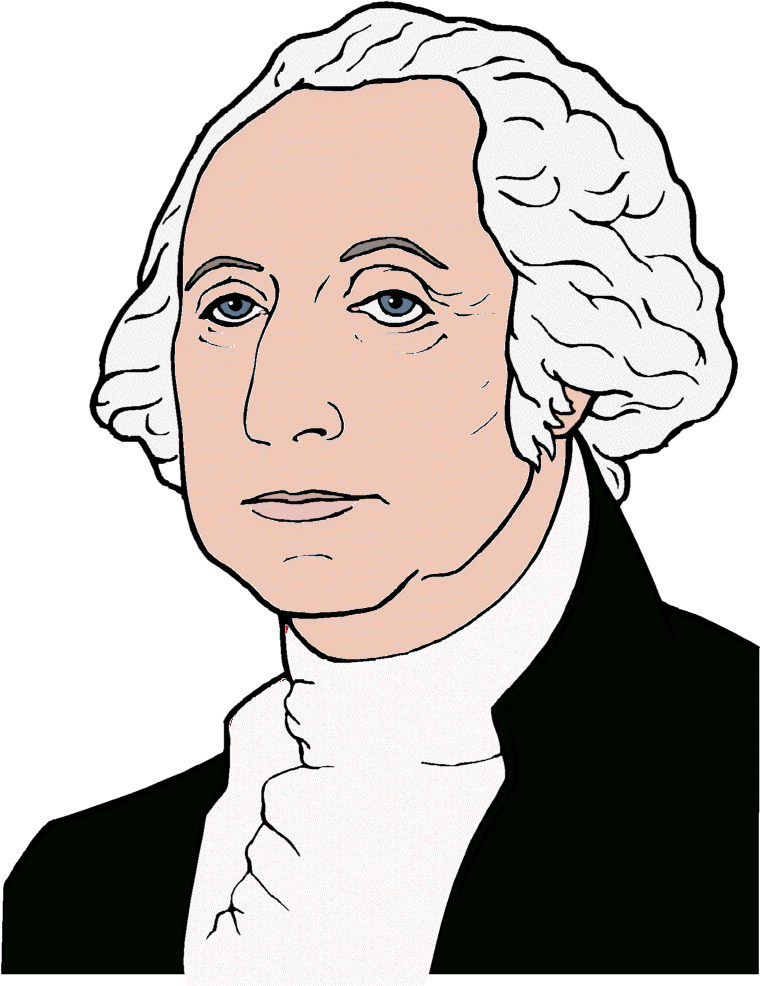Clipart Info - George Washington Transparent Gifs (781x996)