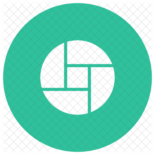 Camera Shutter Icon - Emblem (512x512)