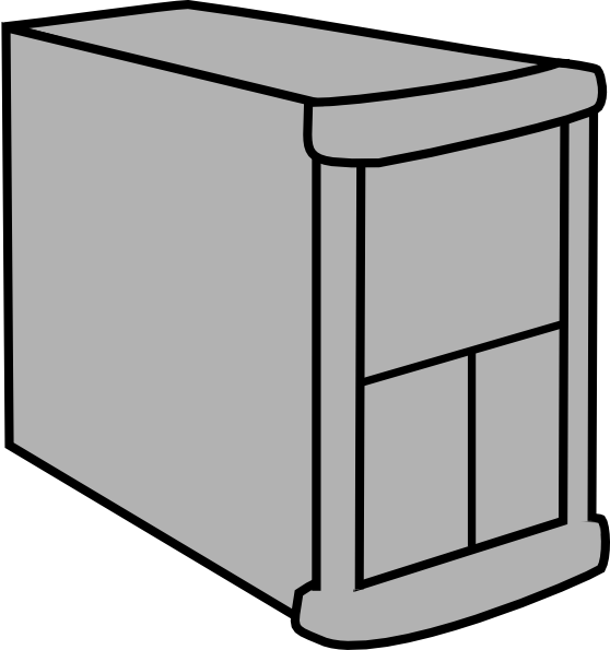Server Clipart (558x595)