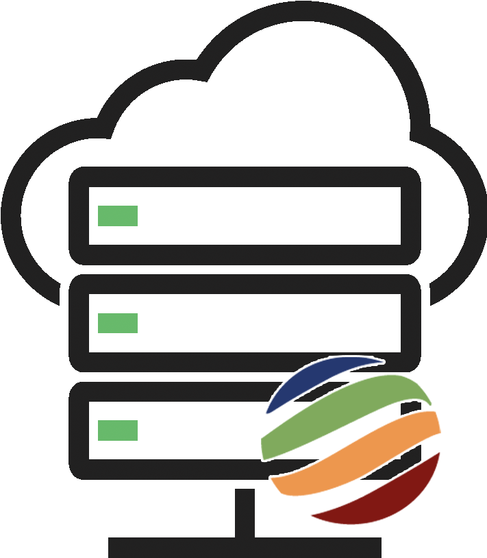 Cloud Server Clipart Web Server - Cloud Computing Icon (750x855)