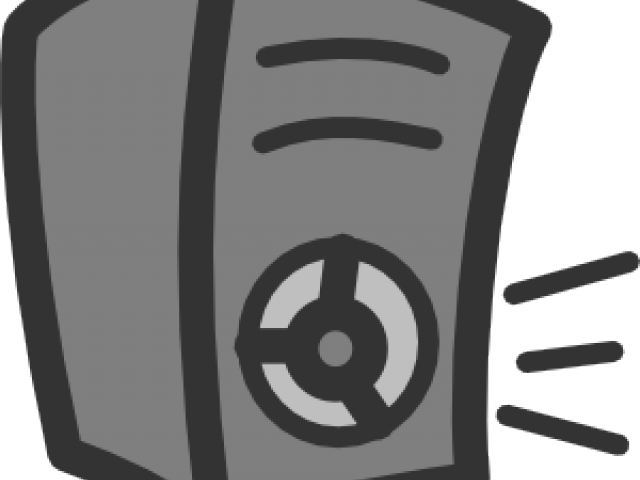Loudspeaker Cliparts - Speaker Clip Art (640x480)