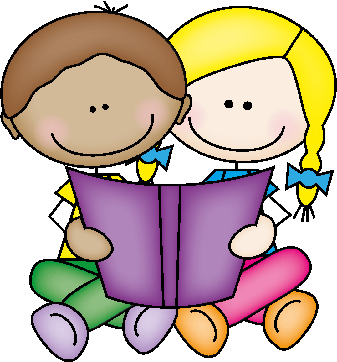Cute Hippo Coloring, Clip Art Clipart Coloring Book - Read With A Buddy (1233x1279)