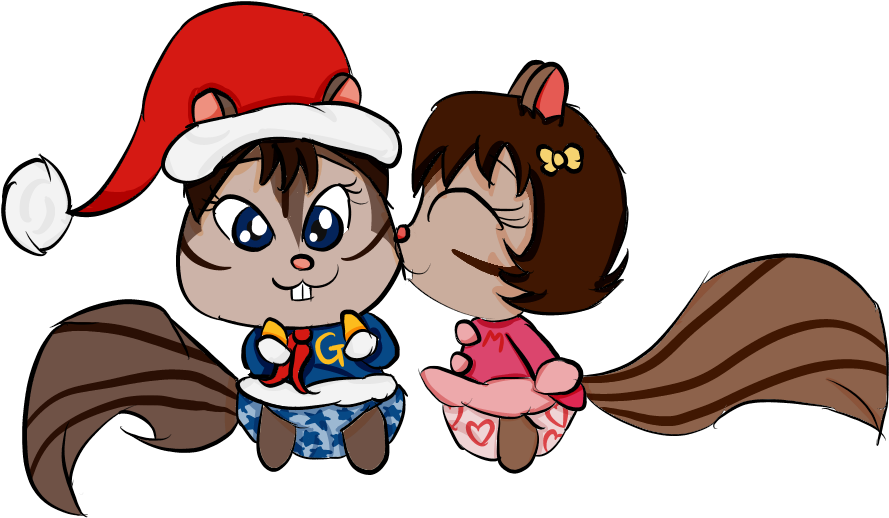 Chipmunk Clipart Chibi - Chipmunk (1052x640)