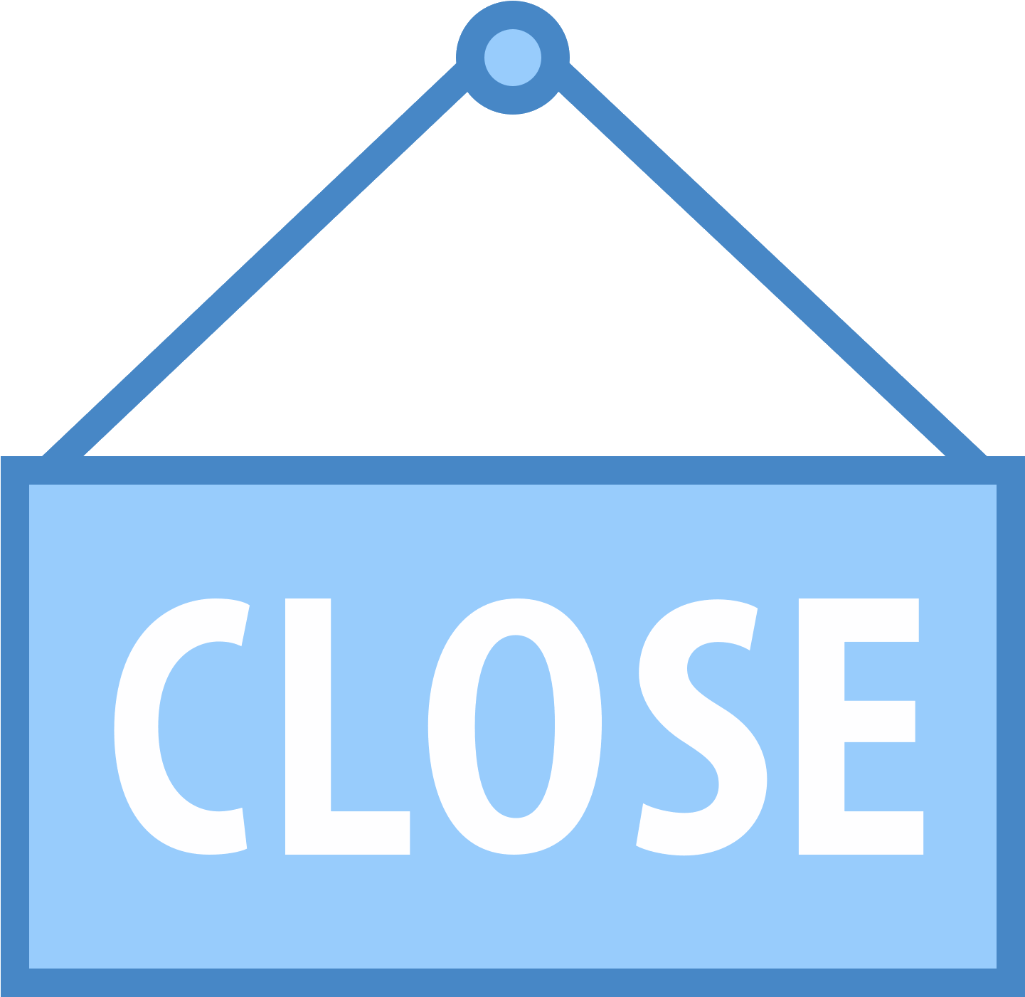 Close Sign Icon - Gölles (1600x1600)