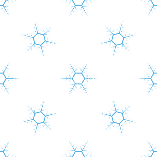 White Snowflake Clipart Transparent Background For - Wrapping Paper (550x550)